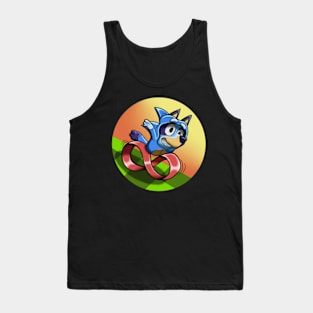 bluey running Tank Top